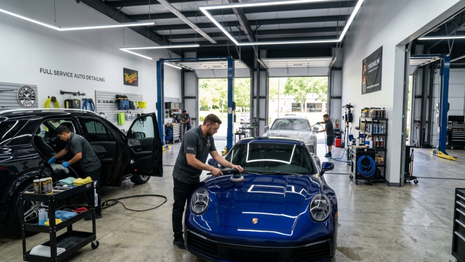 How Full Service Auto Detailing Keeps Your Car Looking Brand New