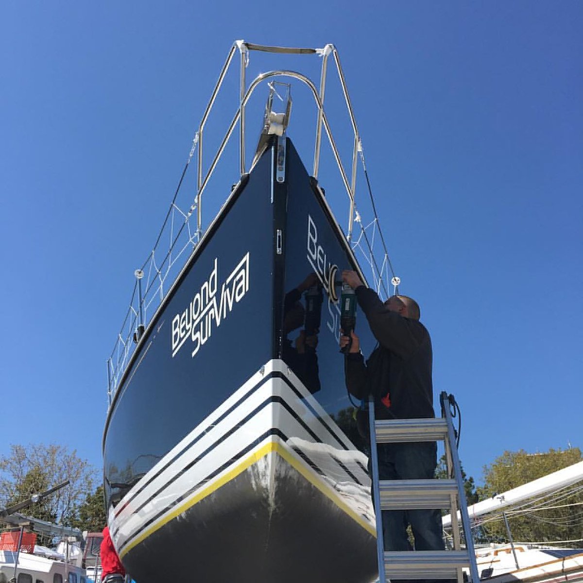 Boat detailing and hull polishing in Fairfield County, CT